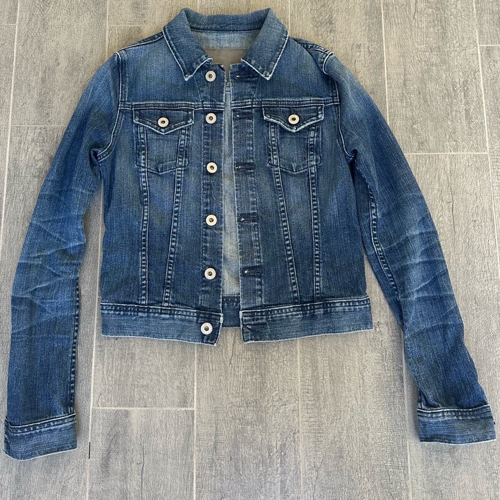 AG Denim Jean Jacket XS - Adriano Goldschmied